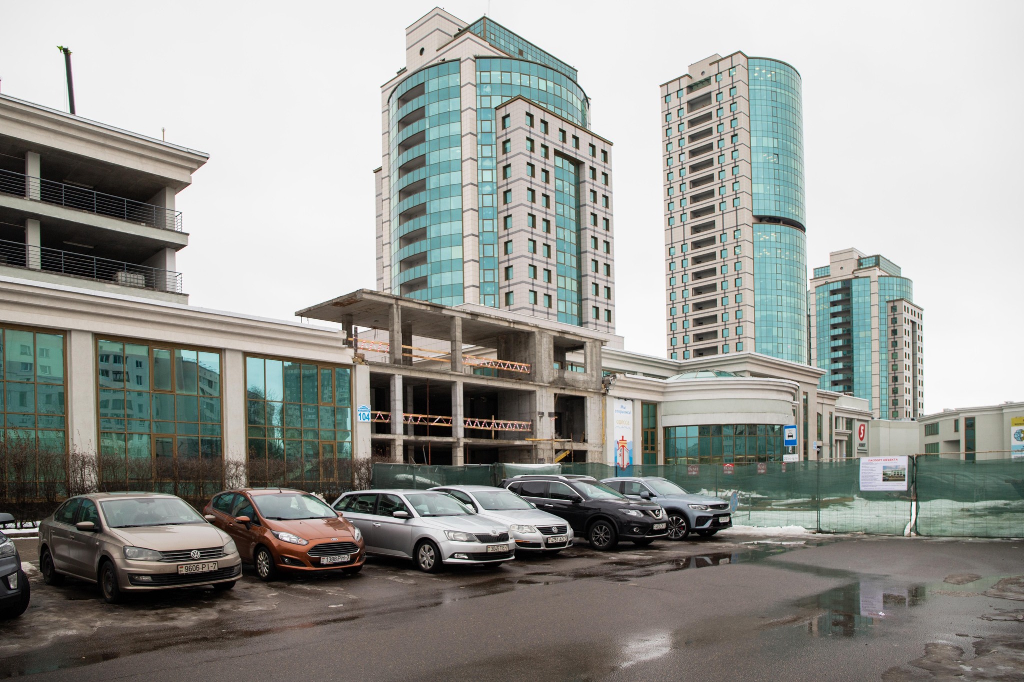 Проект торгового центра Титан